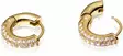 Mockberg Pave everyday small gold hoops - Teräksiset korvakorut - MB0191 - 2