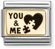 Nomination pala You and me puzzle 030166-71 - Nomination combosable classic - 030166-71 - 1