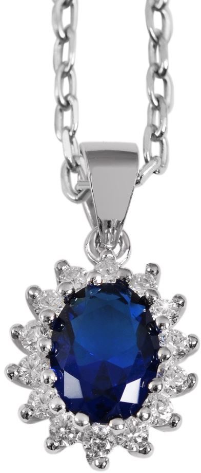 Diana riipus hopeaa 45 cm ankkuriketjussa - Hopeiset riipukset - SH127-001 - 1