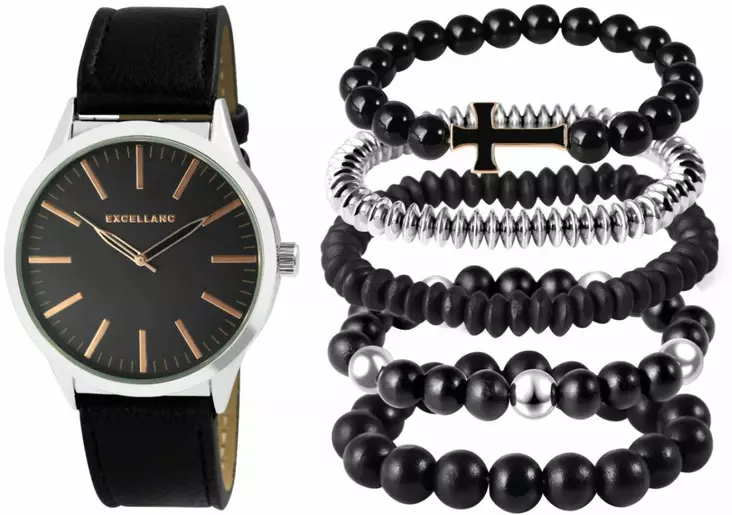 Excellanc-lahjasetti SH224-001 - Miesten rannekorut - SH224-001 - 1