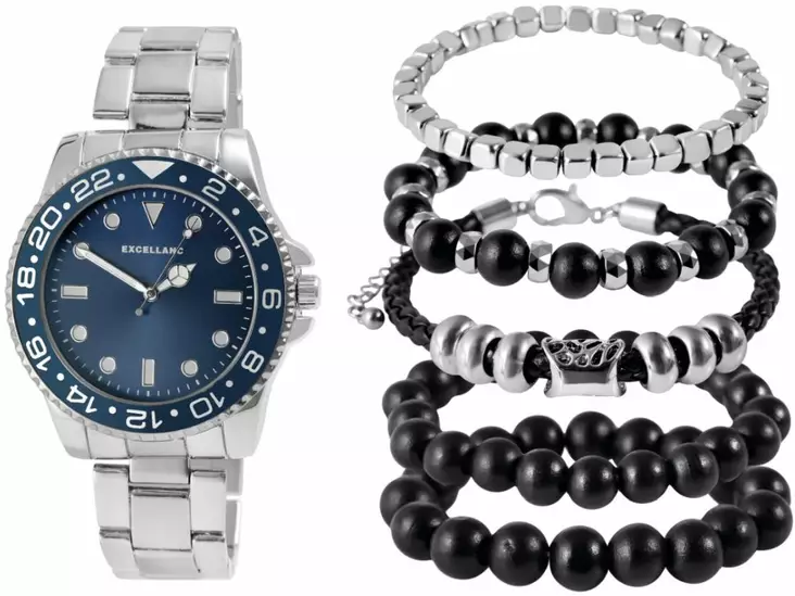 Excellanc Captain-lahjasetti SH91-001 - Miesten rannekorut - SH91-001 - 1