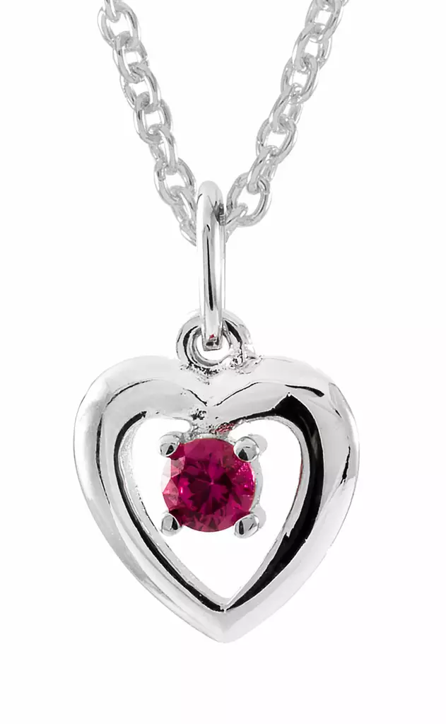 Hopeinen syd=C3=A4nriipus CK31 - Hopeiset riipukset - CK31 - 1