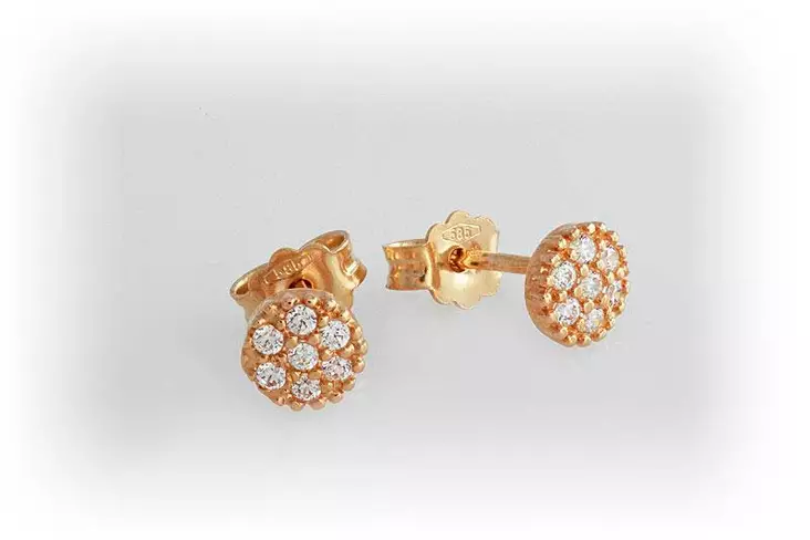 Kultaiset korvakorut 17-K1451 - Kultaiset korvakorut - 17-K1451 - 1