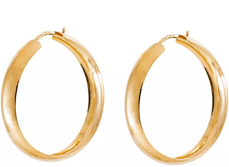 kultaiset korvarenkaat - Kultaiset korvakorut - K30091 - 1