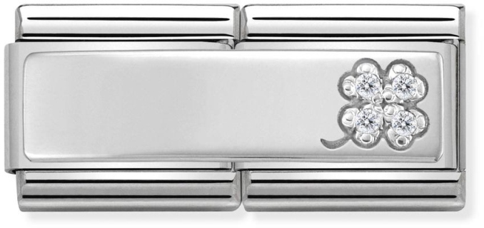 Nomination Classic tuplapala neliapila zirkonein 330731-11 - Composable Classic - 330731-11 - 1