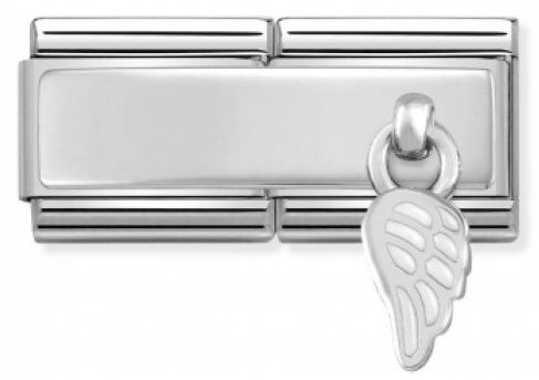 Nomination Silver Tupla Enkelinsiipi 330780-01 - Composable Classic - 330780-01 - 1