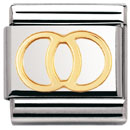 Nomination pala - Kihlasormukset - 030109 21 - Ystävänpäivä - 030109-21 - 0