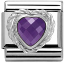 Nomination pala - Violetti, CZ, hopea - 330603 001 - Ystävänpäivä - 330603-001 - 1