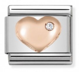Nomination pala Pullea syd=C3=A4n zirkonilla Rose 430305-01 - Nomination combosable classic - 430305-01 - 1