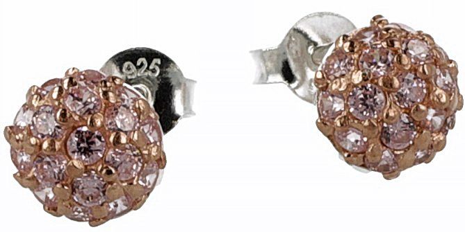 Puolipallo korvakorut HK841 - Hopeiset korvakorut - HK841 - 1