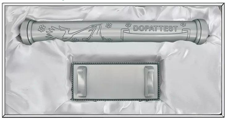 Kastetodistusputki ruotsinkielinen 078721 - Muut Kastelahjat - 078721 - 2