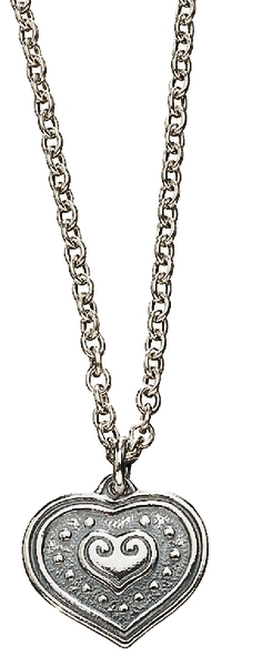 Syd=C3=A4n riipus 45cm - Hopeiset kaulakorut - 2210951 - 1