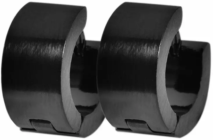 Bubble Black korvakorut SH61 - Teräksiset korvakorut - SH61 - 1