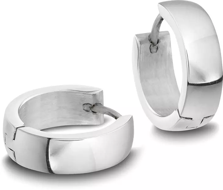 Teräs korvakorut - Teräksiset korvakorut - 618010-1 - 1