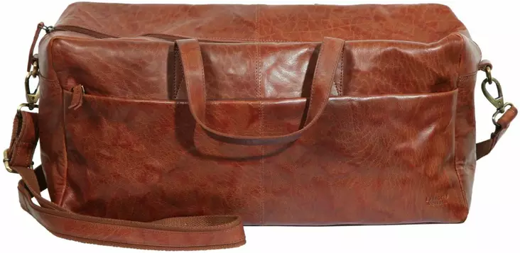 Verrelli ruskea nahkalaukku LV58-01 - Laukut - LV58-01 - 1