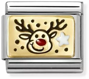 Nomination pala Reindeer red nose 030289-11 - Composable Classic - 030289-11 - 1