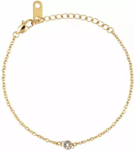 Mockberg Thin diamond gold rannekoru MO561 - Teräksiset rannekorut - MO561 - 1