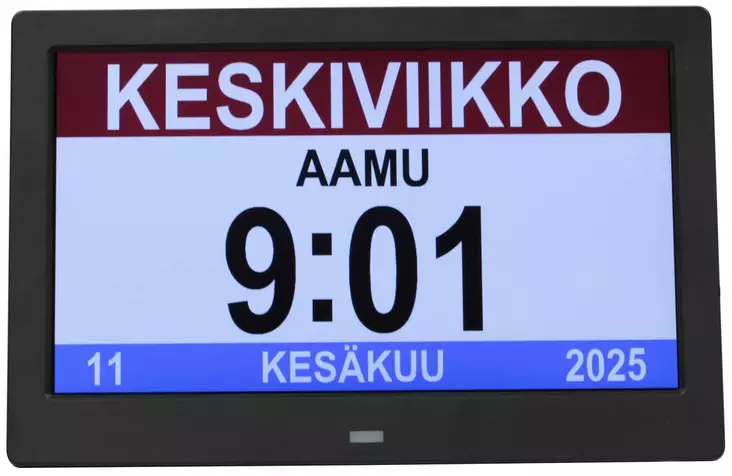 Dementiakello musta DE101 - Pöytäkellot - DE101 - 1
