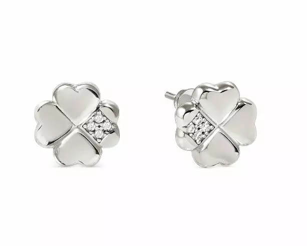 Nomination Petit Sparkle sydänkorvakorut - Composable Classic - 242304-001 - 1