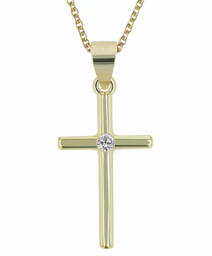 Ristiriipus kullattua hopeaa - Rippiristit kullattu hopea - SH294-001 - 1