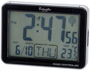 Digital Her=C3=A4tyskello Musta 9859-2 - Herätyskellot - 9859-2 - 1