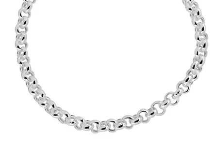 Kaulaketju papu 2,5mm - Hopeiset kaulakorut - 2025-42 - 1