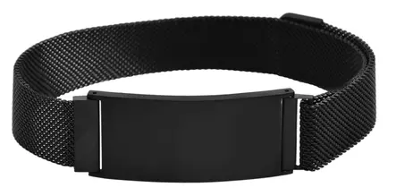 Mesh rannekoru kaiverruslaatalla SH444-002 - Teräksiset rannekorut - SH444-002 - 1