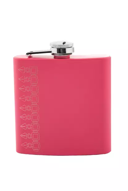 Pinkki taskumatti helavyö kaiverruksella 900P-1 - Taskumatit - 900P-2 - 1