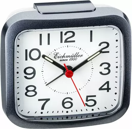 Herätyskello perus siniharmaa - Herätyskellot - 9888-02 - 1
