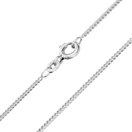 Hopeinen panssariketju 1,4mm - Hopeiset riipusketjut - KD40-42 - 1