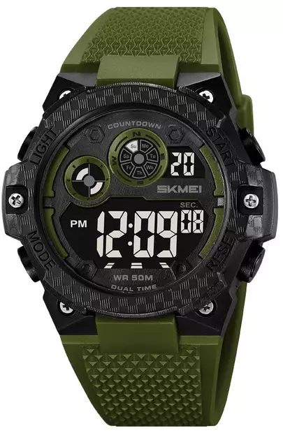 Rannekello Skmei vihreä-musta S342 - Miesten rannekellot - S342 - 1