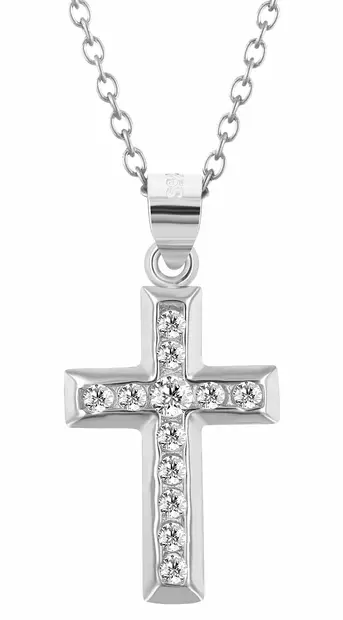 Ristiriipus Aisha hopeaa - Rippiristi hopea - SH238-002 - 1