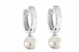 Hopeiset helmikorvarenkaat C10012 - Hopeiset korvakorut - C10012 - 1