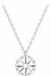 Kompassi riipus 45 cm 12x12 mm hopeaa - Hopeiset kaulakorut - Y1932 - 1