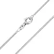 Hopeinen panssariketju 1,4mm - Hopeiset riipusketjut - KD40-42 - 1