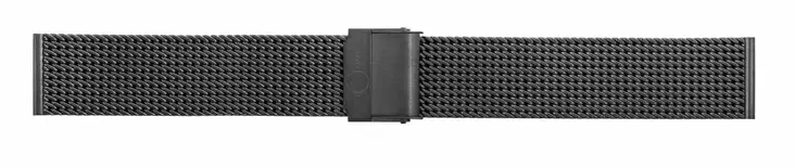 BandOh musta ter=C3=A4s mesh B14-22 pitk=C3=A4n=C3=A4 - Metallirannekkeet - B14-22 - 1