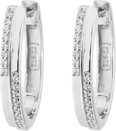 Bonifati I Korvarengas W37-64430-610-99 - Hopeiset korvakorut - CKK142 - 1