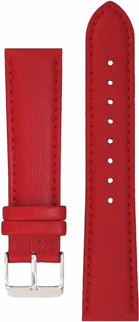 Diplomat Tokyo Vegaaninen Tekonahkaranneke Punainen - Nahkarannekkeet - 861422 - 1