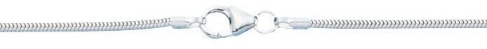 Hopeinen k=C3=A4=C3=A4rmeketju - Hopeiset riipusketjut - 44014-42 - 1
