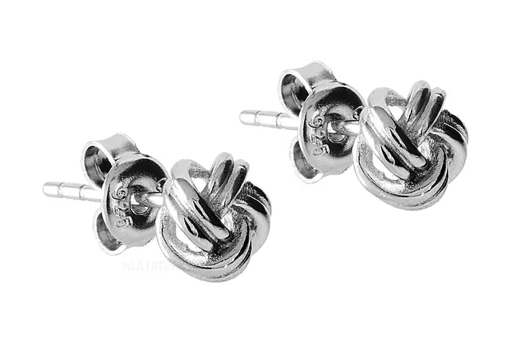 Hopeiset solmukorvakorut C10742 - Hopeiset korvakorut - C10742 - 1