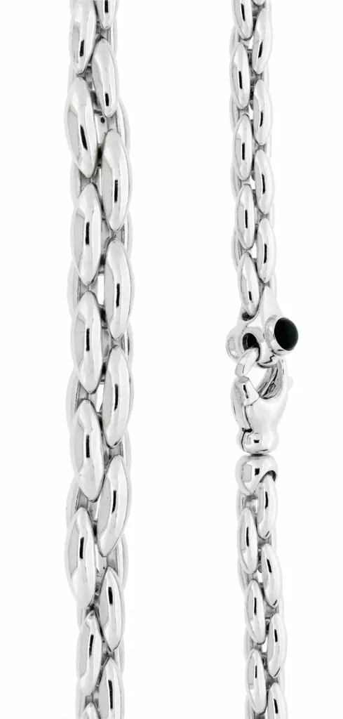 JE117 hopeinen kaulaketju - Hopeiset kaulakorut - JE117-42 - 1