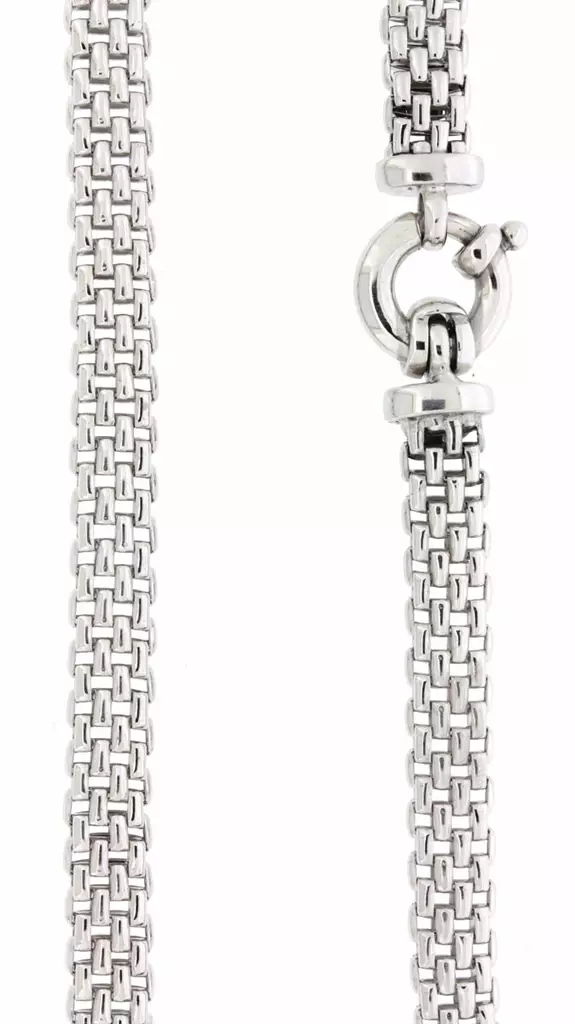 Hopeinen Just verkkokaulaketju JE144 - Hopeiset kaulakorut - JE144-42 - 1