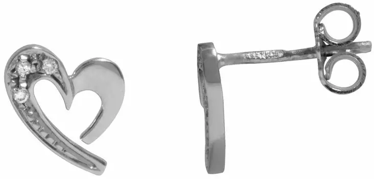 KORVANAPIT TIM 0,048CT W/VS 2062 - Timanttikorvakorut  - 2062 - 1