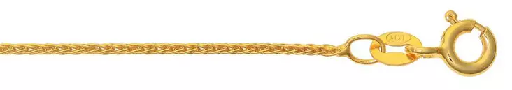 Kultainen spiga tyyppienn kaulaketju - Kultaiset kaulakorut - 17-995B-42 - 1