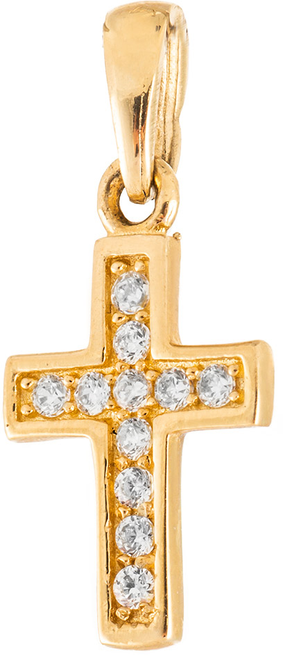 Kultainen rippiristi 17-R3202 - OUTLET kaulakorut ja riipukset - 17-R3202 - 1