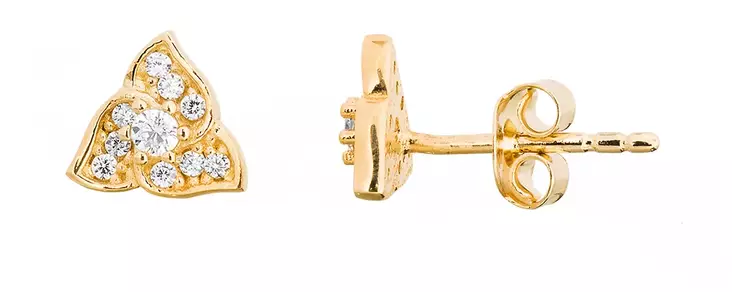 Korvakorut kolmilehti 17-K1682 - OUTLET korvakorut - 17-K1682 - 1