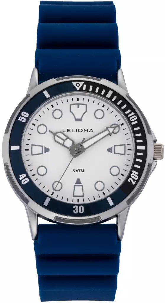 Leijona lasten rannekello sinisell=C3=A4 rannekkeella 5223-822 - Poikien rannekellot - 5223-822 - 1