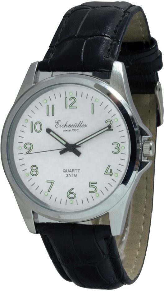 Eichmuller M musta nahkaranne valk. taul 7067-2 - Peruskellot - 7067-2 - 1