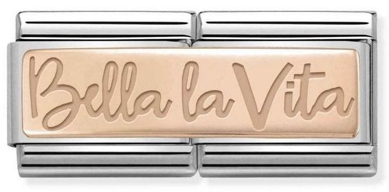 Nomination Tupla Bella la Vita Rose 430710-02 - Nomination combosable classic - 430710-02 - 1