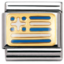 Nomination pala - Kreikan lippu - 030234 22 - Composable Classic - 030234-22 - 0